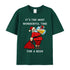Unisex Christmas Theme Cotton T-Shirt